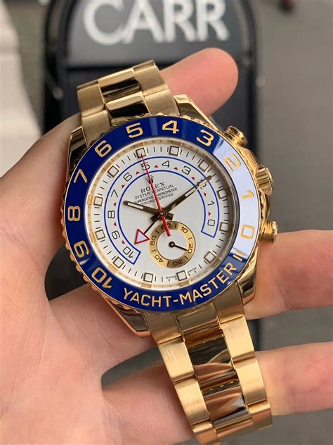 rolex yacht master ii yellow gold manufacturer suggested retail price|rolex 44mm yacht master ii.